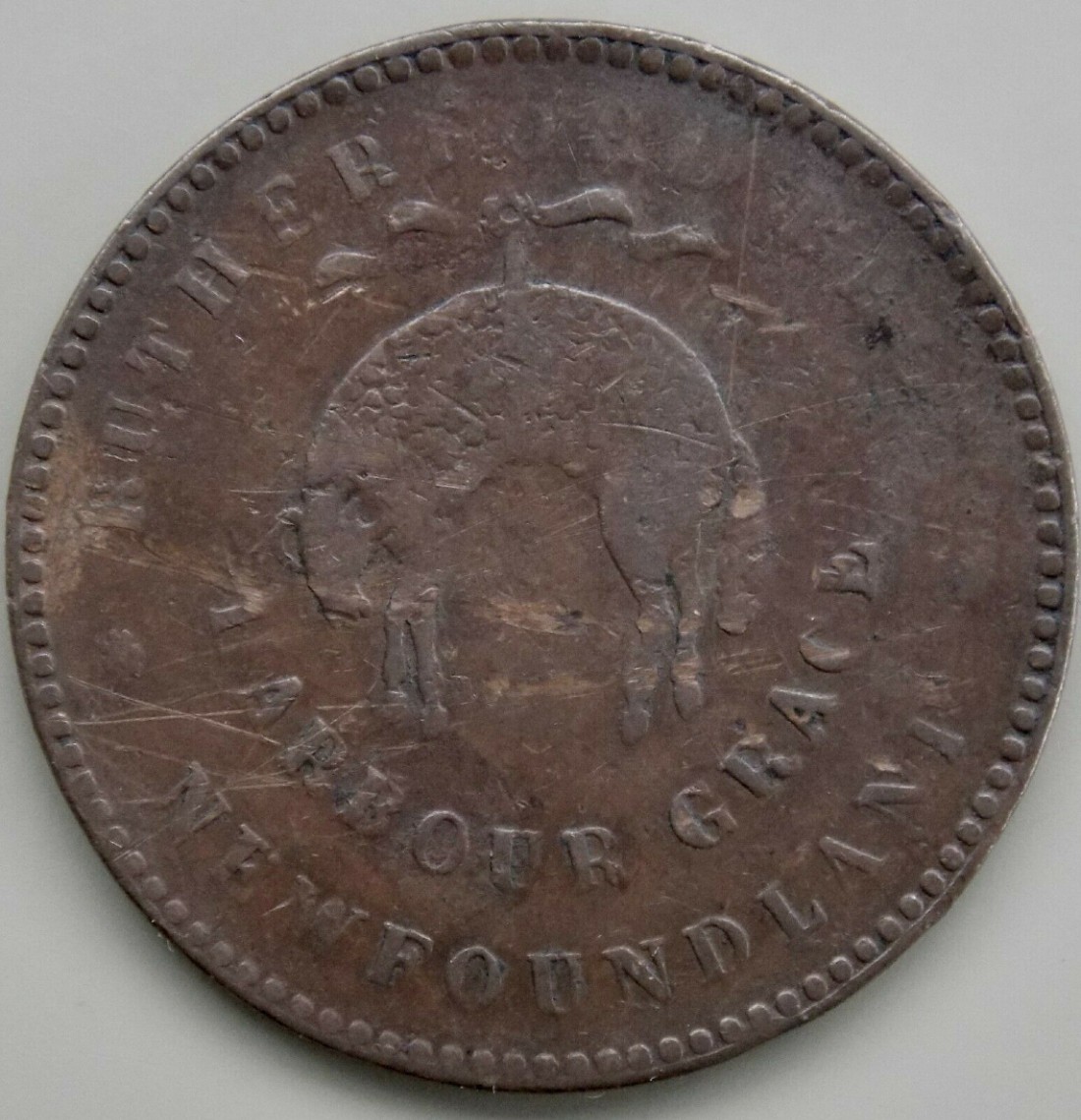 Missing-R.h.-Initials-On-Harbour-Grace-Token